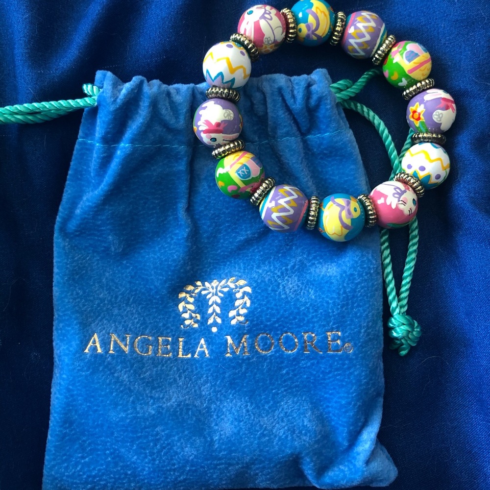 Angela Moore Easter/ spring themed bracelet